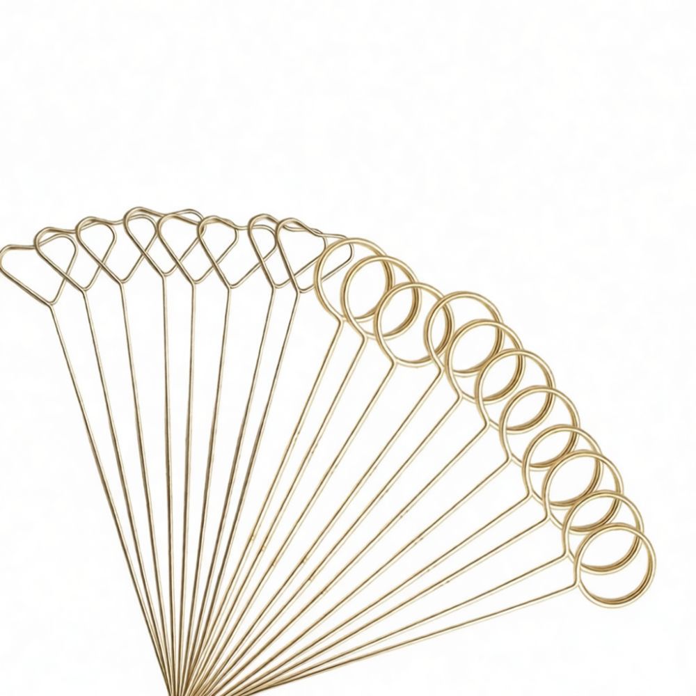 The Florist Supply - Premium Gold Metal Flower Card Holder