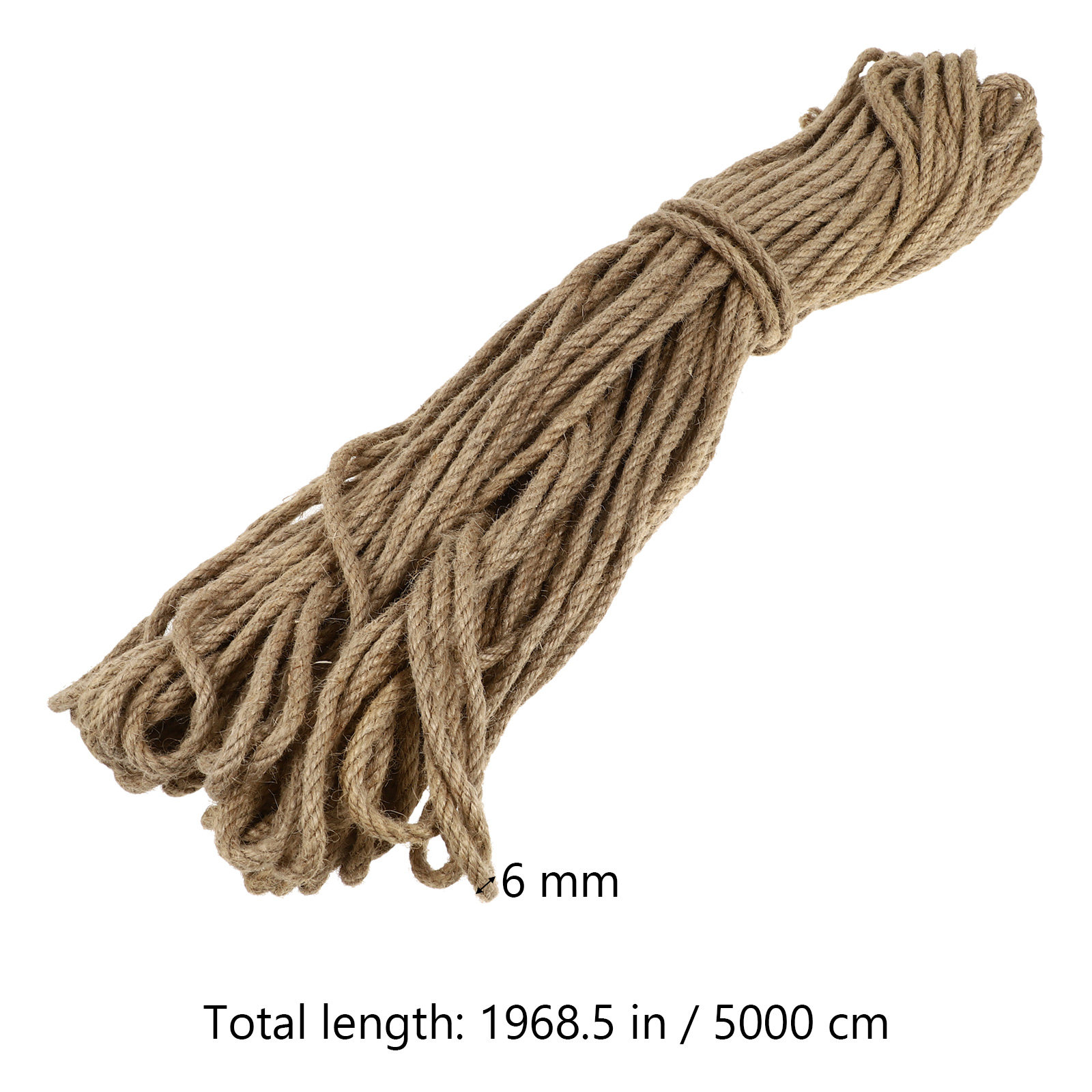 50 Meters Premium Jute Rope 6M - đánh giá và giá Twine Jute Natural