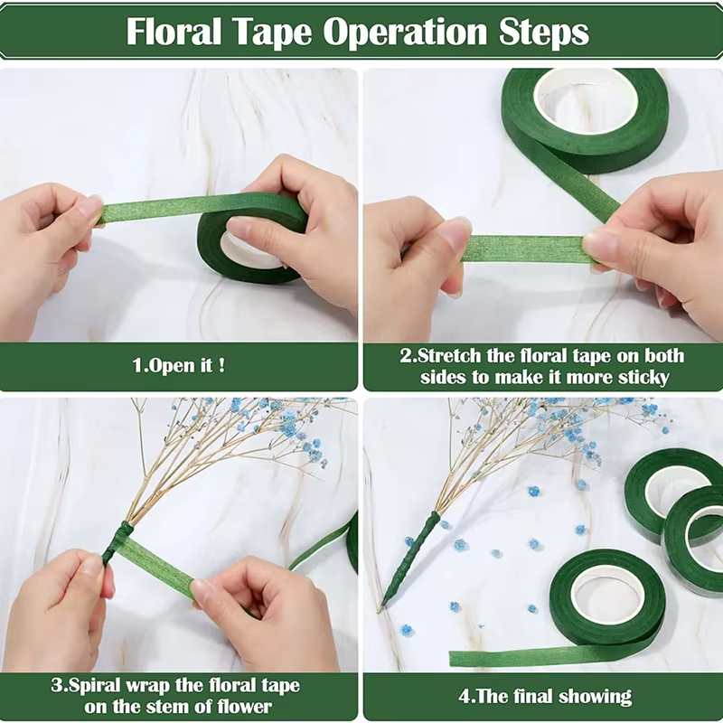 20Yards Green Bouquet Floral T - đánh giá và giá The Florist Supply