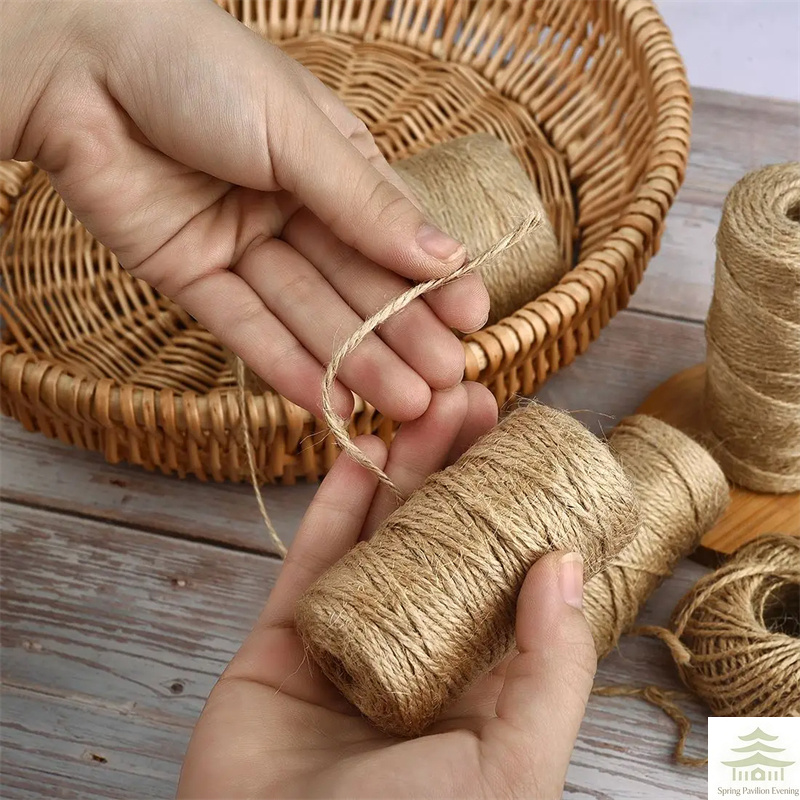 50/100M 2mm Natural Jute Rope  - đánh giá và giá Twine Jute Natural