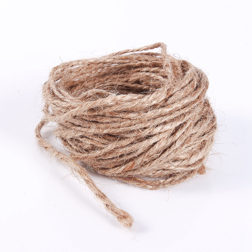Jute String burlap rope Hemp R - đánh giá và giá Twine Jute Natural