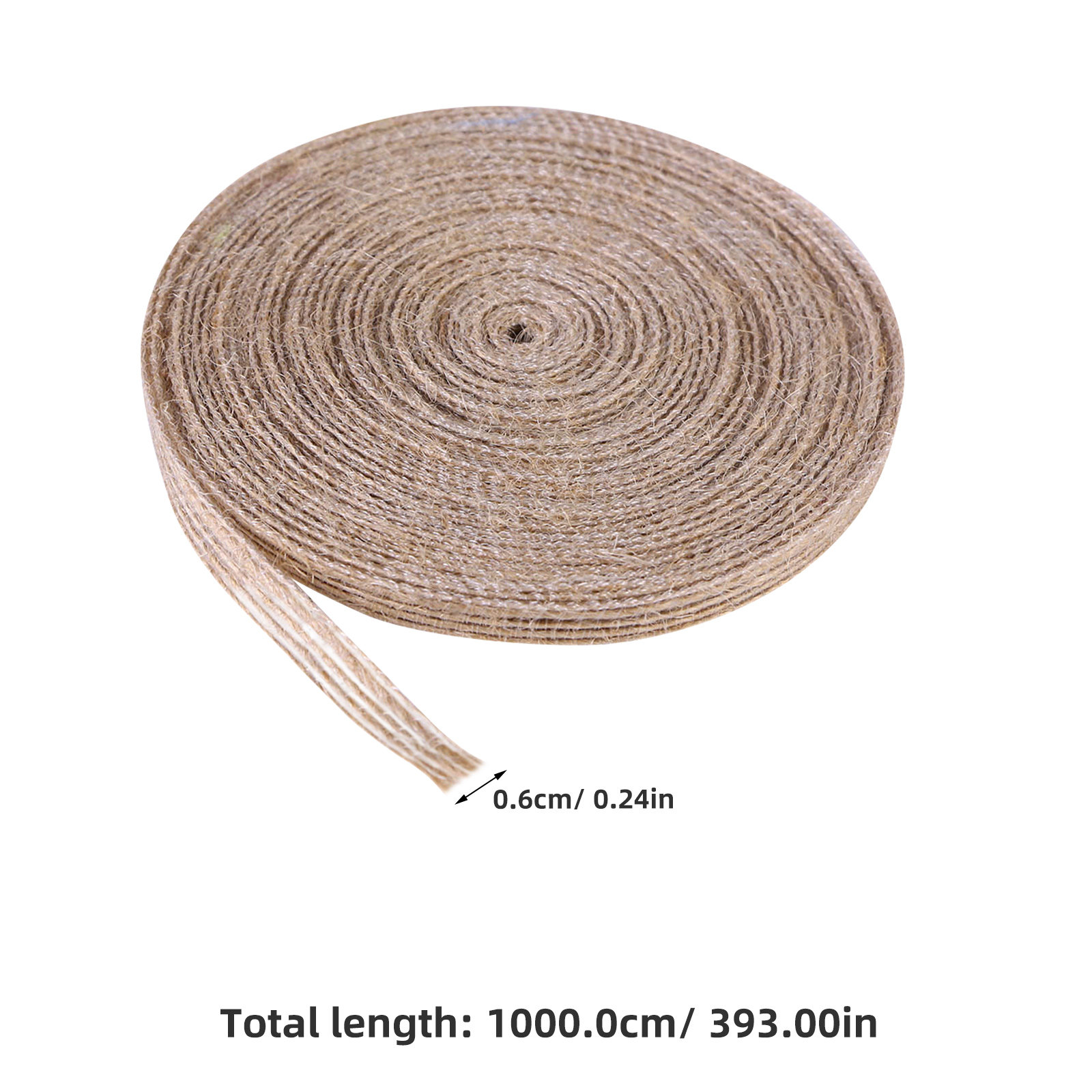 2 Rolls Natural Jute Burlap Ri - đánh giá và giá Twine Jute Natural