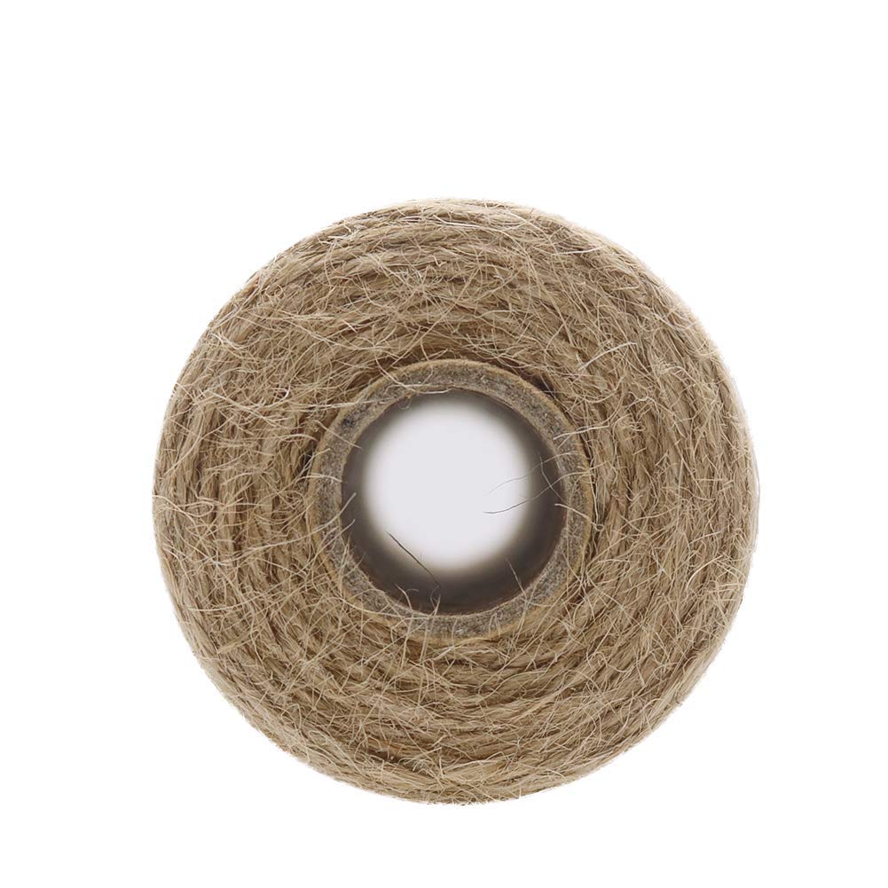 2Pcs X 333 Feet 2Mm 3Ply Jute  - đánh giá và giá Twine Jute Natural