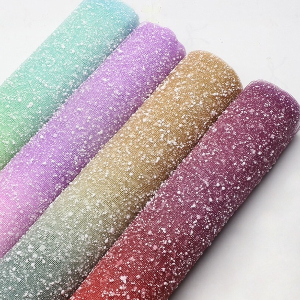 Gradient Snow Dot Yarn Mesh Pa - đánh giá và giá The Florist Supply