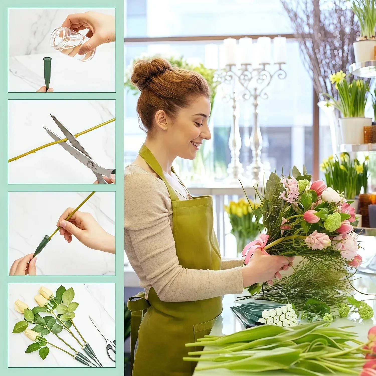 top quality 60 pcs floral wate - đánh giá và giá Quality Florist Supply