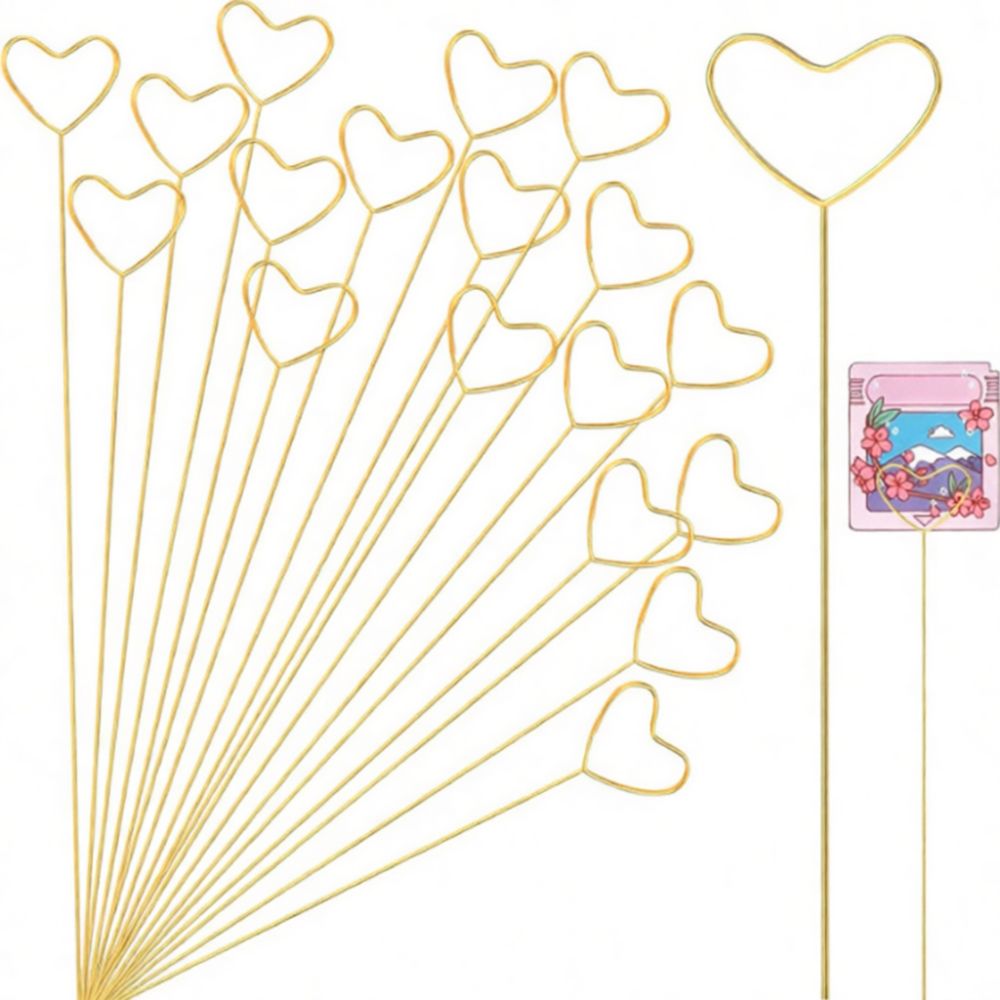 Premium Gold Metal Flower Card - đánh giá và giá The Florist Supply