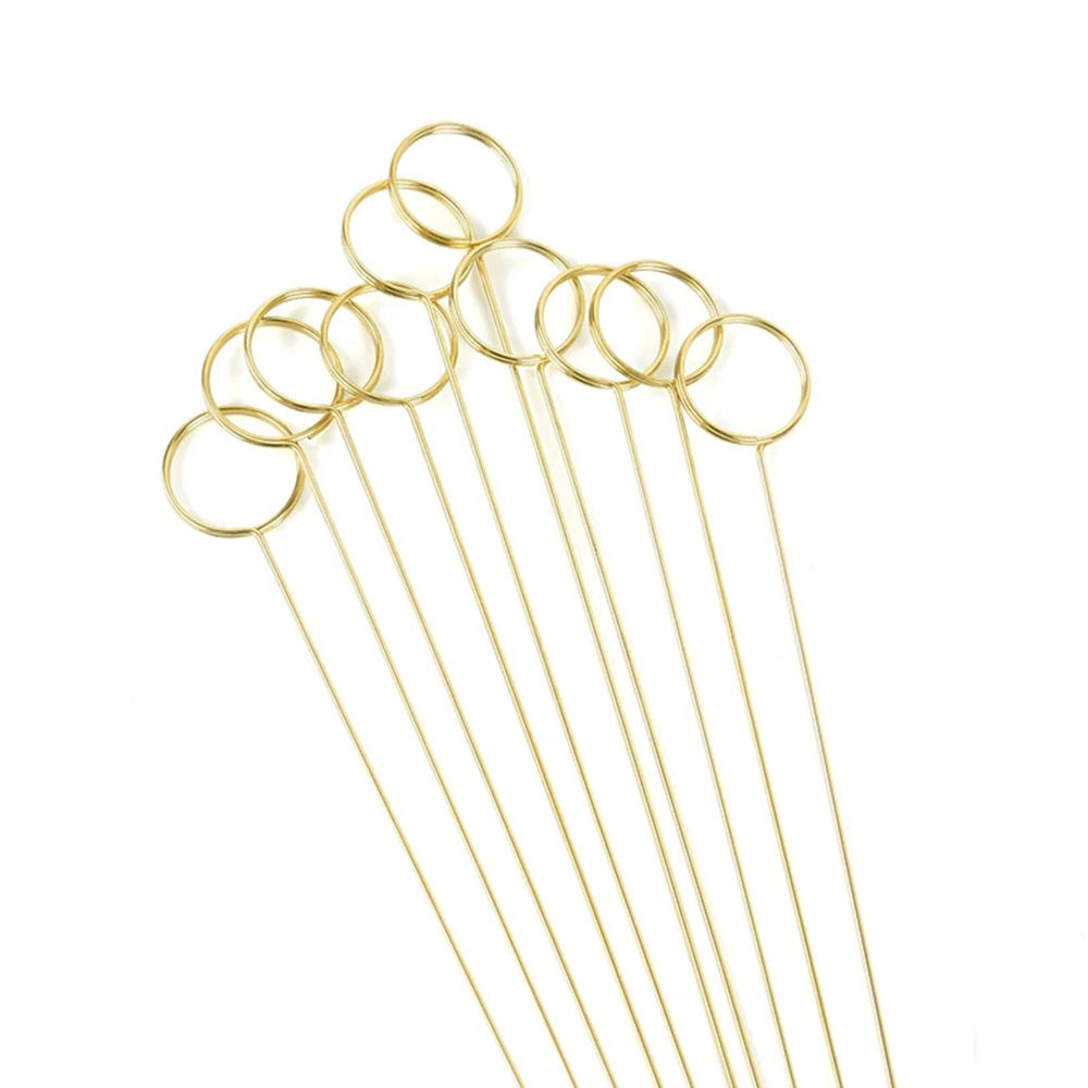 Premium Gold Metal Flower Card - đánh giá và giá The Florist Supply